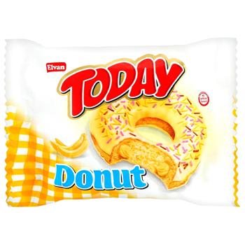 Today Donut with Banana Filling 50g - buy, prices for Epicentr FOOD - photo 1