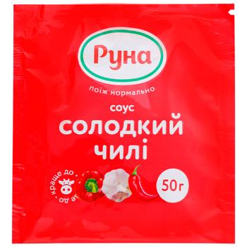 Runa Sweet Chili Sauce 50g - buy, prices for COSMOS - photo 1