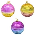 Куля ялинкова Koopman дзеркальна 7,6см різнобарвна