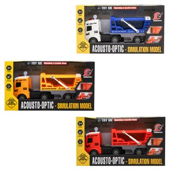 Вантажівка з світловим і звуковим ефектами Greenwich 25,5 см - купити, ціни на NOVUS - фото 1