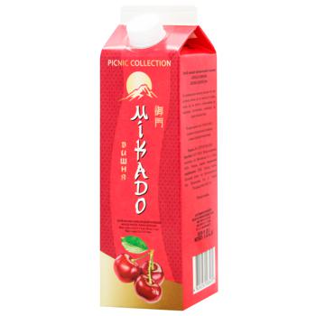 Mikado Cherry Picnic Collection Red Sweet Wine Drink 9-14% 1l - buy, prices for AlcoHub - photo 1