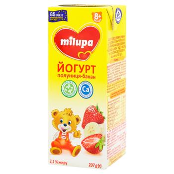 Milupa Strawberry-Banana Yogurt 2.1% 207g