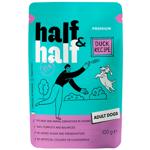 Half&Half Wet Food with Duck for Dogs of All Breeds 100g
