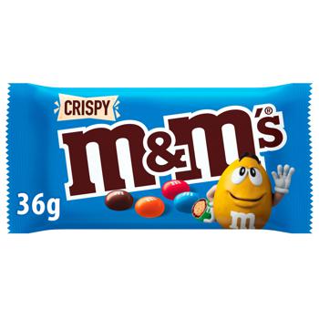 Драже M&M's з рисовими кульками у молочному шоколаді 36г - купити, ціни на КОСМОС - фото 2