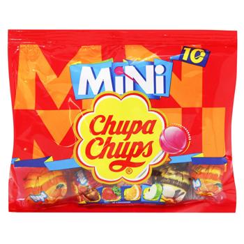 Карамель Chupa Chups Mini со вкусом клубники, апельсина, колы и яблока 60г - купить, цены на КОСМОС - фото 1
