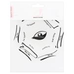 Stencil for Eyeliner 1pc ZZ-224123-14199