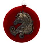 Bezant Symbol of Year Christmas Tree Medallion 8cm