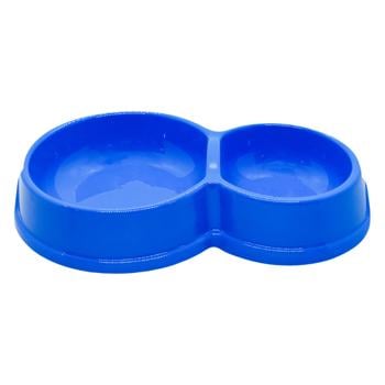 Priroda Blue Double Bowl for Сats 0,125l