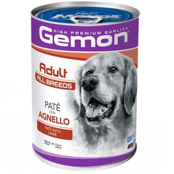Корм влажный Gemon с ягненком для взрослых собак всех пород 400г