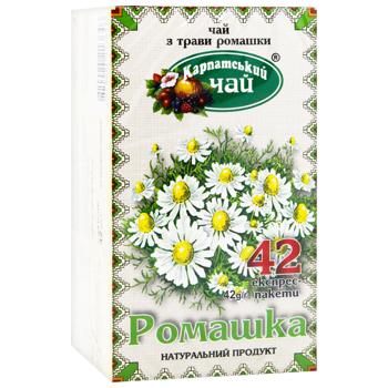 Karpatskyi Chay Chamomile Herbal Tea 1g*42pcs - buy, prices for METRO - photo 2