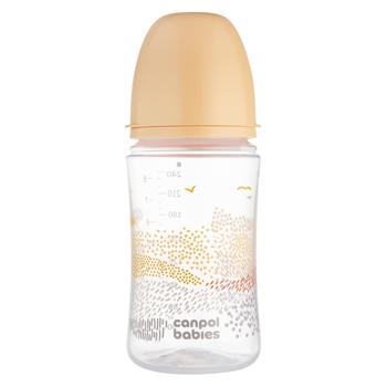 Canpol Babies Easystart Anti-Colic Bottle with Wide Opening 240ml Beige - buy, prices for NOVUS - photo 3