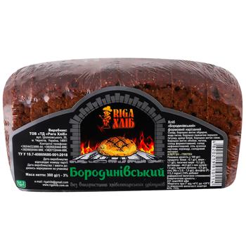 Хлеб Riga Бородиновский бездрожжевой 300г - купить, цены на Чудо Маркет - фото 1