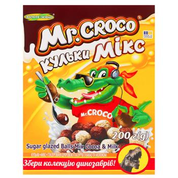 Zolote Zerno Balls Mix Cocoa and Milk Dry Breakfast 200g
