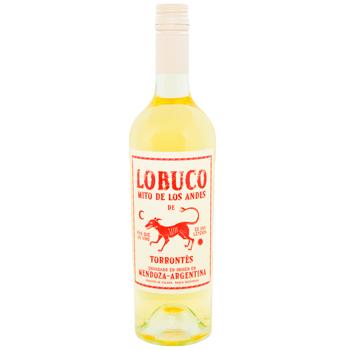 Вино Lobuco Torrontes белое сухое 12,3% 0,75л - купить, цены на WINETIME - фото 1
