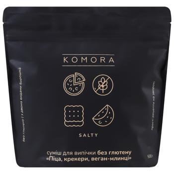 Komora Pizza Crackers Vegan Pancakes Baking Mix 500g