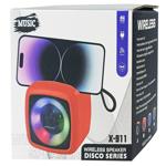 Колонка портативная 1200mAh micro V8 102*102*85мм