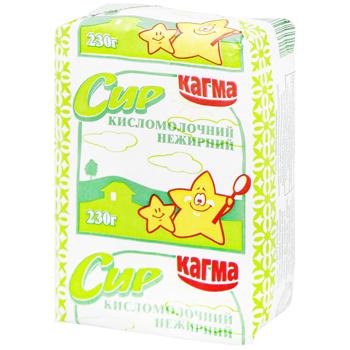 Kagma Fat-Free Cottage Cheese 230g - buy, prices for Auchan - photo 1