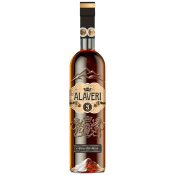 Alaveri Golden Age Brandy 3 Y.O. 40% 0.5l - buy, prices for Chudo Market - photo 1