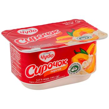 Десерт сирковий Чудо Персик 5% 100г - купити, ціни на Чудо Маркет - фото 2
