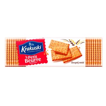 Krakuski Petit Beurre Cookies 220g - buy, prices for Tavria V - photo 1