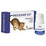 Фитокомплекс для кошек ProVET Веселый Кот для улучшения функции мочевыводящей системы 20мл + шприц