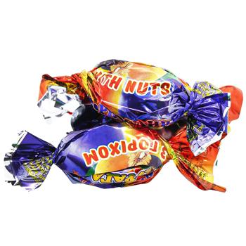 Ametyst Plus Prunes + Dried Apricots with Nuts Candies in Glaze - buy, prices for Auchan - photo 1