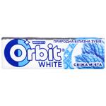 Жевательная резинка Orbit White Свежая мята 14г