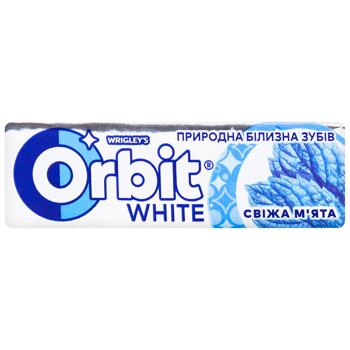 Жевательная резинка Orbit White Свежая мята 14г - купить, цены на METRO - фото 1