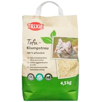 Наповнювач гігієнічний Trixie для котів соєвий 4,5кг - купити, ціни на MasterZoo - фото 1