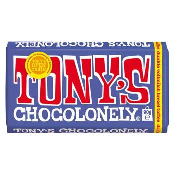 Tony's Chocolonely Brezel Toffee Chocolate 90g