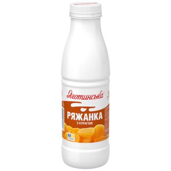 Ряженка Яготинська с курагой 2,9% 450г - купить, цены на NOVUS - фото 1