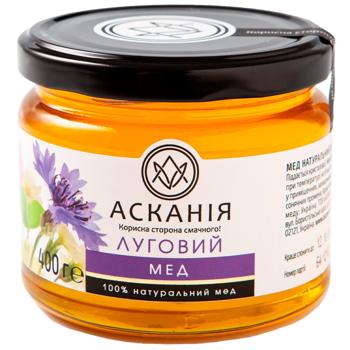Мед Асканія Луговий 400г - купити, ціни на NOVUS - фото 1
