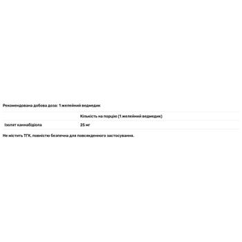 Biotus CBD Gummies Cherry Flavored Cannabidiol 25mg 30 chewables - buy, prices for - photo 2