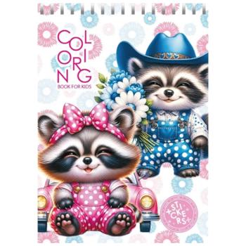 Coloring Book on Spring with Stickers 148x210mm 12 Sheets in assortment - buy, prices for EKO Market - photo 5