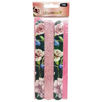 Eleganza Nail File Set 3pcs
