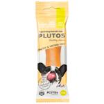 Лакомство для собак Plutos косточка сырная с уткой 14,1см