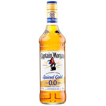 Ром Captain Morgan Spiced Gold безалкогольний 0,7л