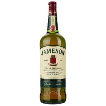 Виски Jameson Triple Distilled Irish 40% 1л - купить, цены на Торба - фото 1