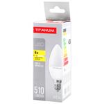 Titanum LED Lamp C37 6W E14 3000K