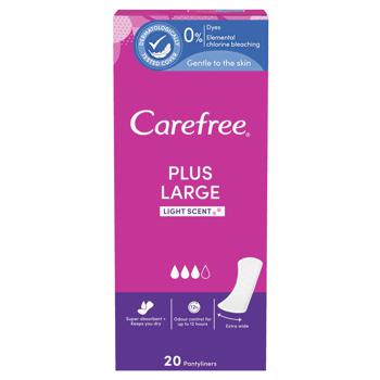 Прокладки щоденні Carefree Maxi 20шт - купити, ціни на МегаМаркет - фото 1