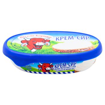 Крем-сыр Веселая Коровка 68% 150г - купить, цены на ЕКО Маркет - фото 1
