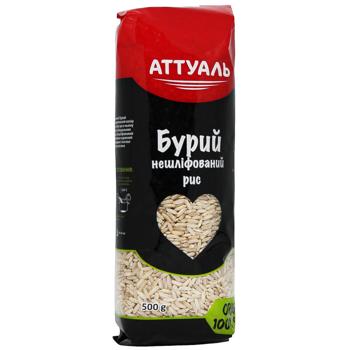 Attuale Unpolished Brown Rice 500g - buy, prices for COSMOS - photo 3
