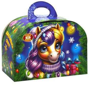 Новогодний набор Бисквит-Шоколад Шкатулка 700г - купить, цены на За Раз - фото 2