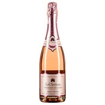 LaCheteau Brut Rose Sparkling Wine 12.5% 0.75l - buy, prices for ULTRAMARKET - photo 1