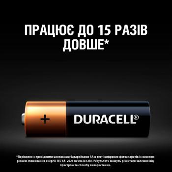 Батарейки Duracell лужні AA 6шт - купити, ціни на Auchan - фото 4