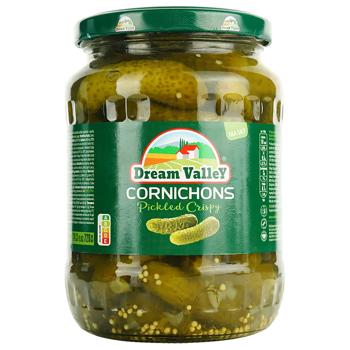 Dream Valley  Pickled Delicatessen Gherkins 640g - buy, prices for COSMOS - photo 2