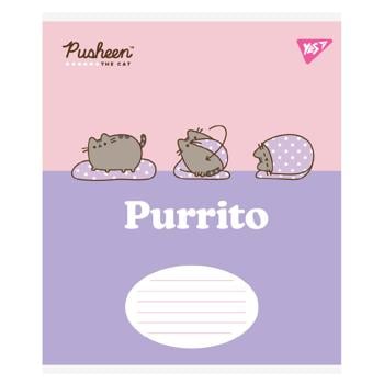 Тетрадь Yes Pusheen The Cat в клетку 12 листов в ассортименте - купить, цены на - фото 6