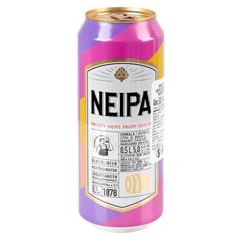 Пиво Olvi NEIPA світле нефільтроване 5% 0,5л - купити, ціни на - фото 1