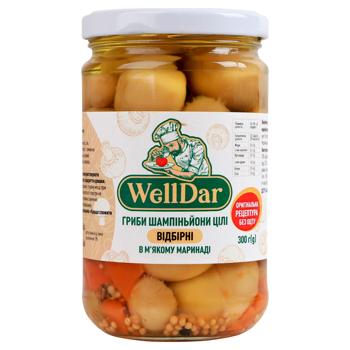 Шампіньйони WellDar цілі відбірні в м'якому маринаді 300г - купити, ціни на ЕКО Маркет - фото 2