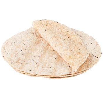 Тортилья Mexilla пшенично-ржаная с семенами льна и тмина 240г - купить, цены на WINETIME - фото 2